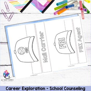 Community Helpers Hats - Career Exploration - School Counseling Lesson - Image 4