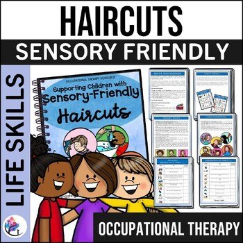 SENSORY FRIENDLY HAIRCUTS - Sensory Friendly Hairdresser Visits Package SPED