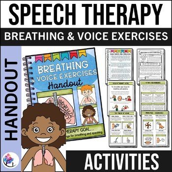 SPEECH THERAPY ACTIVITIES - Breathing Exercises & Voice Exercises Articulation