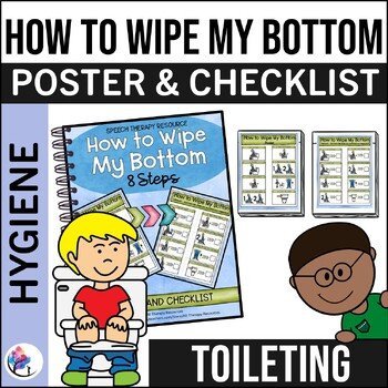 TOILETING SOCIAL NARRATIVE STORIES - Bathroom Toileting Visuals Signs  Rules