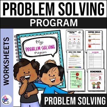 My Stop and Think - Problem Solving Program (anger, behavior & growth mindset)