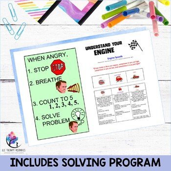 My Stop and Think - Problem Solving Program (anger, behavior & growth mindset) - Image 3