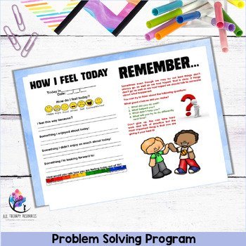 My Stop and Think - Problem Solving Program (anger, behavior & growth mindset) - Image 4
