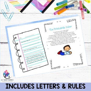 Repairing Friendships Kit I Conflict Management I Counseling Lesson - Image 3