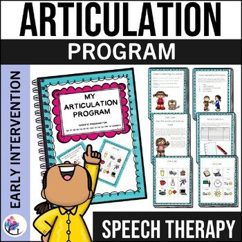 PROGRAM 1 - Articulation Speech & Language Therapy   - Games, Handouts...