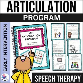 PROGRAM 2 - Articulation Speech & Language Therapy   - Games, Handouts...