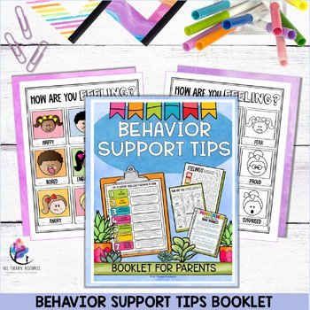 BEHAVIOR SUPPORT TIPS FOR PARENT Booklet for Parents - PBS - Handout - Parents - Image 2