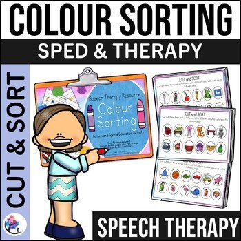 Colour Sorting Visuals - Colour Recognition & Sorting - Kindergarten, Autism