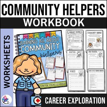 Community Helpers Activities - Career Exploration Worksheets Handwriting Reading