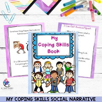 My Coping Skills Social Narrative - Learning to Cope Emotions Feelings - Image 2