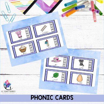 Beginning Sounds “Peg It” Early Phonic Cards - Speech Language Activities - Image 4