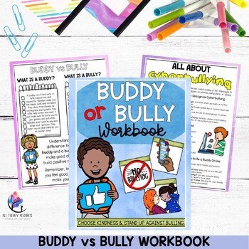 BULLYING LESSONS WORKBOOK - Anti Bullying Cyberbullying Worksheets & Activities - Image 2