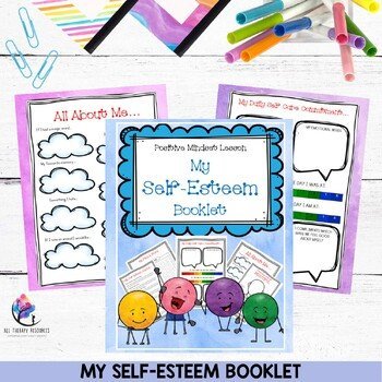 My Self-Esteem Booklet - Positive Counseling Lesson Plan - Image 2