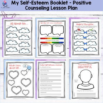 My Self-Esteem Booklet - Positive Counseling Lesson Plan - Image 4