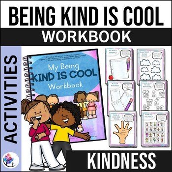 KINDNESS Workbook Counseling Lesson Anti-bullying Kindness Activities