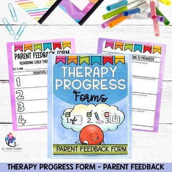 Therapy Progress Form - Parent Feedback - Therapy, Counseling, Play Therapy - Image 2