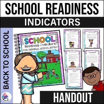 School Readiness Indicators Checklists - Preschool, Kindergarten Transition