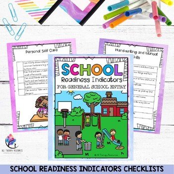 School Readiness Indicators Checklists - Preschool, Kindergarten Transition - Image 2