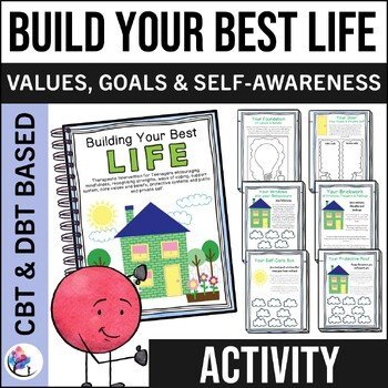 Build Your Life CBT & DBT Therapy Intervention Teenagers Small Group Counseling