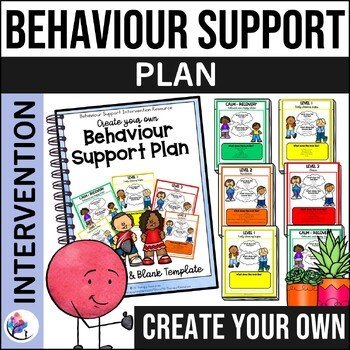 Create Your Own Behavior Support Plan - Classroom Management NSCW