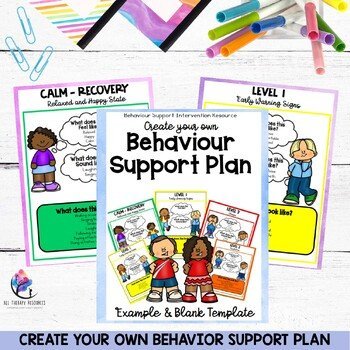 Create Your Own Behavior Support Plan - Classroom Management NSCW - Image 2