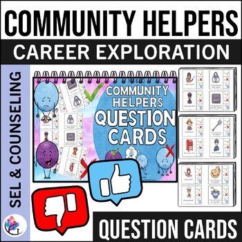 Community Helpers - Yes No Questions - Speech Therapy & Autism Resource