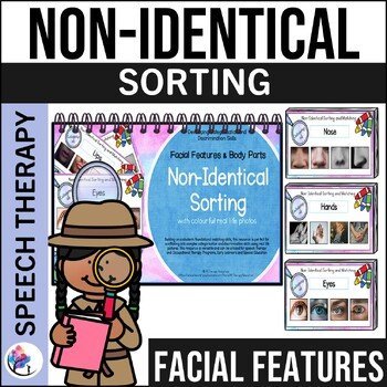 Non-Identical Sorting - Body Parts & Facial Features - Special Education