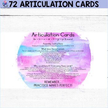 R BLENDS - ARTICULATION ACTIVITIES - Speech Therapy Activities Cards Visuals - Image 3