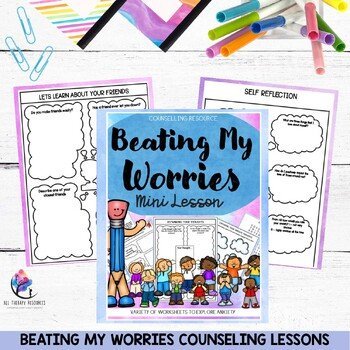 Beating My Worries Counseling Lessons | Anxiety Counseling Mini Lesson - Image 2