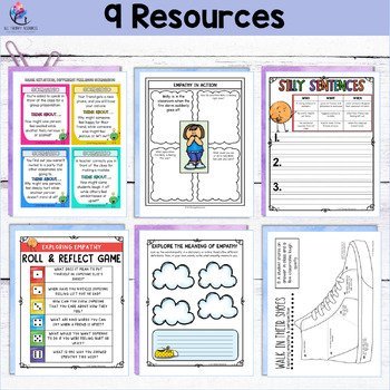 EMPATHY ACTIVITIES & EMPATHY WORKSHEETS - Empathy Scenarios Character Education - Image 3