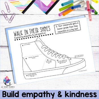 EMPATHY ACTIVITIES & EMPATHY WORKSHEETS - Empathy Scenarios Character Education - Image 4