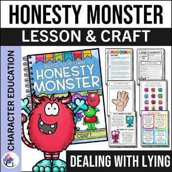 Lying Monster | Mini Lesson | Truth Lie Creative Therapy Plan | Counseling