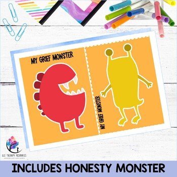 Lying Monster | Mini Lesson | Truth Lie Creative Therapy Plan | Counseling - Image 4