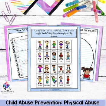 ERIN'S LAW LESSON & ACTIVITIES : Child Abuse Prevention: Physical Abuse - Image 4