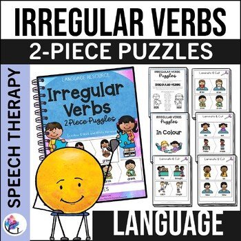 IRREGULAR VERBS - 15 puzzles - Language, English, Speech, SPED