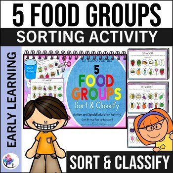 FOOD GROUPS Sort and Classify - Dental Nutrition Lesson
