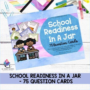 School Readiness In A Jar - 75 Question Cards - Preschool - Image 2