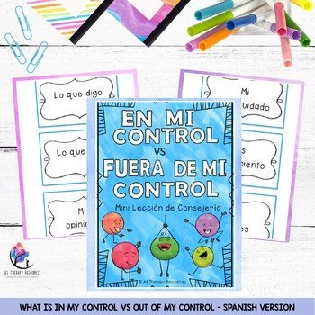 What is IN MY CONTROL vs OUT OF MY CONTROL - SPANISH VERSION - Image 2