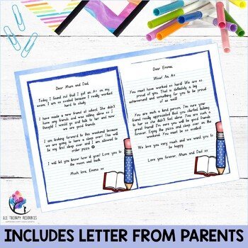 GRIEF COUNSELING ACTIVITIES Letter from Loved One - Grief and Loss Activity - Image 3