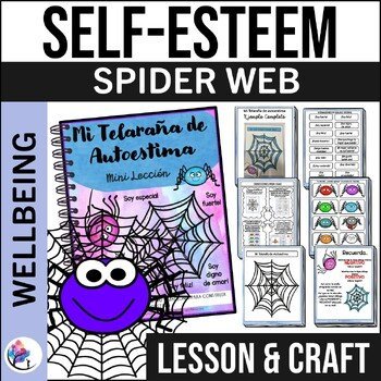 My Self-Esteem Spider Web -  Counseling Mini Lesson