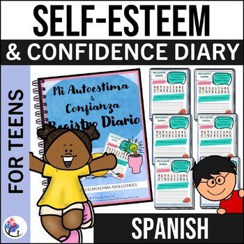 Self-Esteem & Confidence  Daily Diary Prompts - Teenagers - SPANISH VERSION