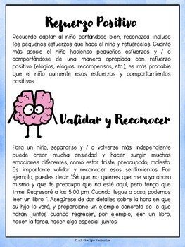 ATTACHMENT & ABANDONMENT Difficulties - Behavior Management & Trauma - SPANISH - Image 2