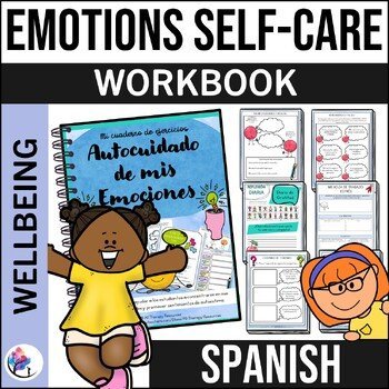 MANAGING MY EMOTIONS Self-Care Workbook - SPANISH VERSION