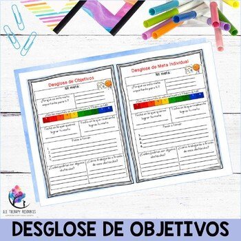 SPANISH - Achieve Your Goals - Goal Setting - Identifying Working towards Goals - Image 3