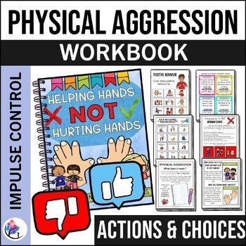 ANGER MANAGEMENT Kids Activities Worksheets Impulse Control Activities SEL