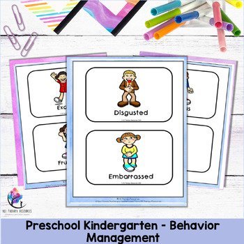 Feelings and Emotions Task Cards - Preschool Kindergarten - Behavior Management - Image 4