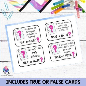 KINDNESS and ANTI-BULLYING Mindset Task Cards- Behavior Counseling Lesson Plan - Image 4