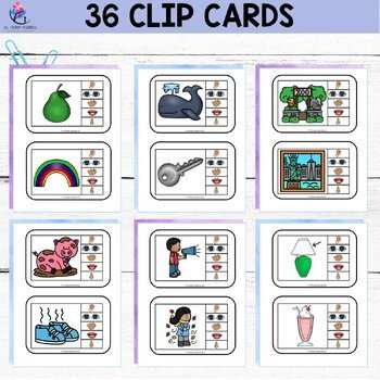 5 Senses Clip Task Cards - Kindergarten Preschool Pre-K SPED Activities - Image 3