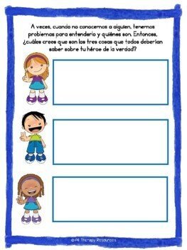 TRUTH HERO - Mini Lesson - Counseling Lesson Reduce Lying - SPANISH VERSION - Image 3