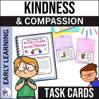 Bucket Filler verse Bucket Dipper Task Cards - Behavior